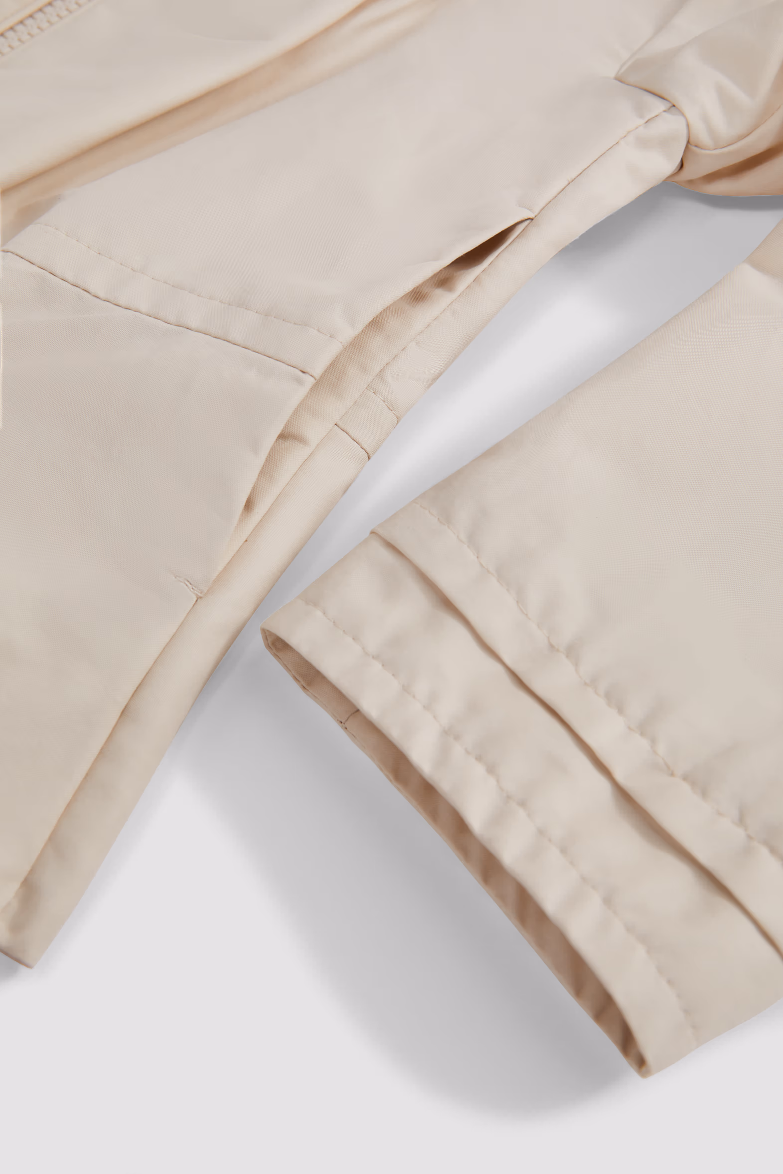 Elaine Hooded Jacket Girl White Ivory Moncler 5